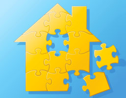 House as a puzzle