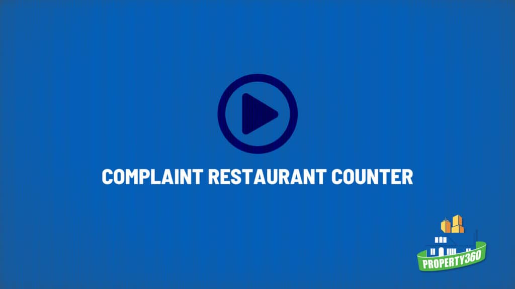 Property360 ADA Compliant Restaurant Counter