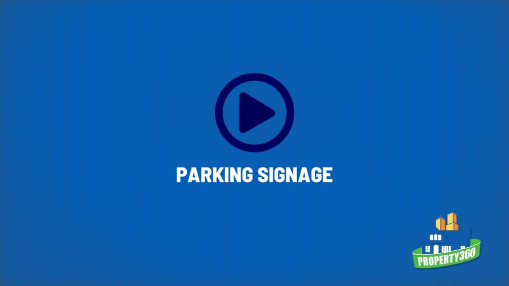 Property360 ADA Parking Signage Compliance